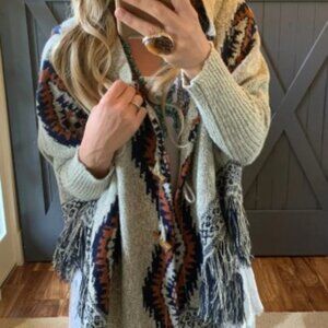 NWT: Cardigan Sweater (Lavender Tribe Design)